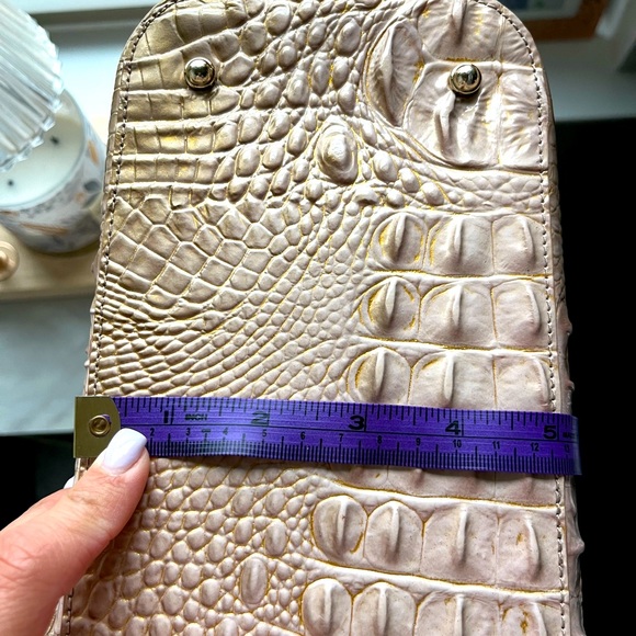 Beautiful Brahmin Asher tote.  Gently used, great condition with tassel charm. - Picture 11 of 12